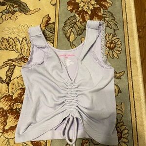 Suzette collection cropped tank